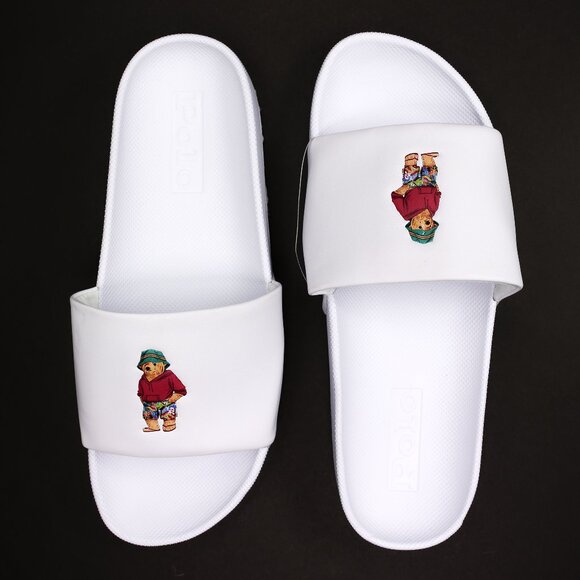 NWT Polo Ralph Lauren Men Slide Sandal Slipper \